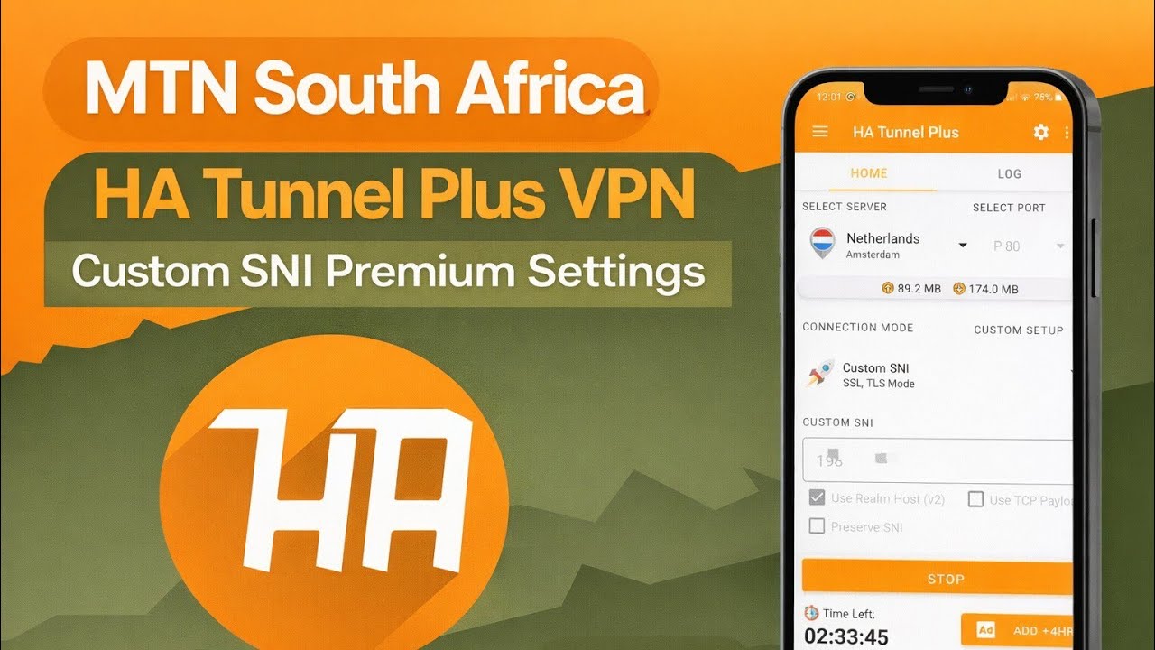 HA Tunnel Plus Setup For Secure Connection