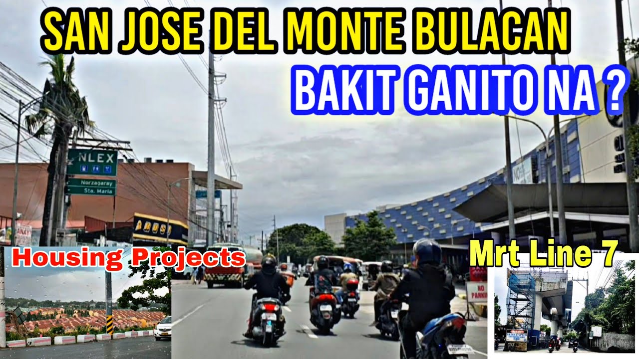 LOVELY VIEW of San Jose Del Monte Bulacan | Mrt Line 7 | Quirino Hwy Caloocan to Bulacan tour