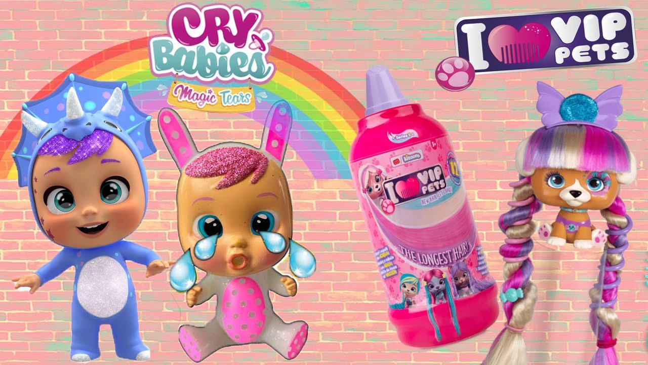 CRY BABIES 💧 MAGIC TEARS AND 💜 VIP PETS