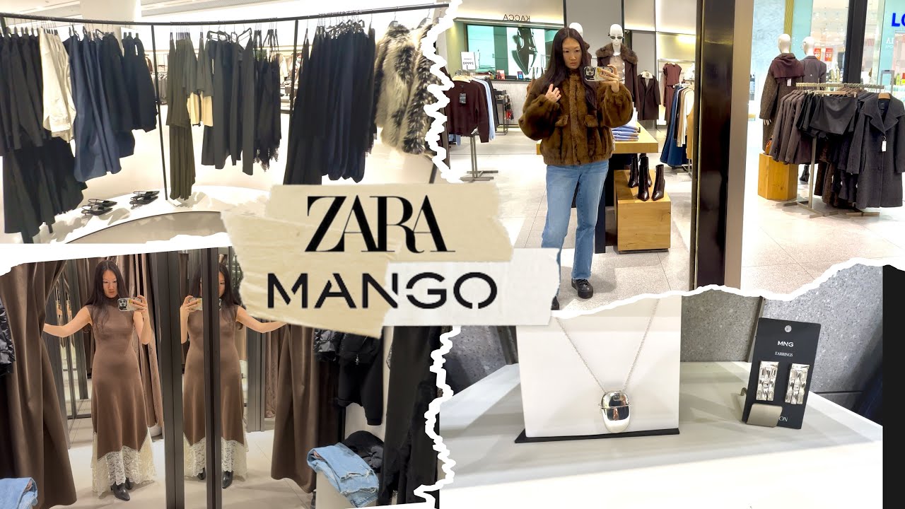 Shopping vlog ZARA / Mango / new collection / шопинг с примеркой 