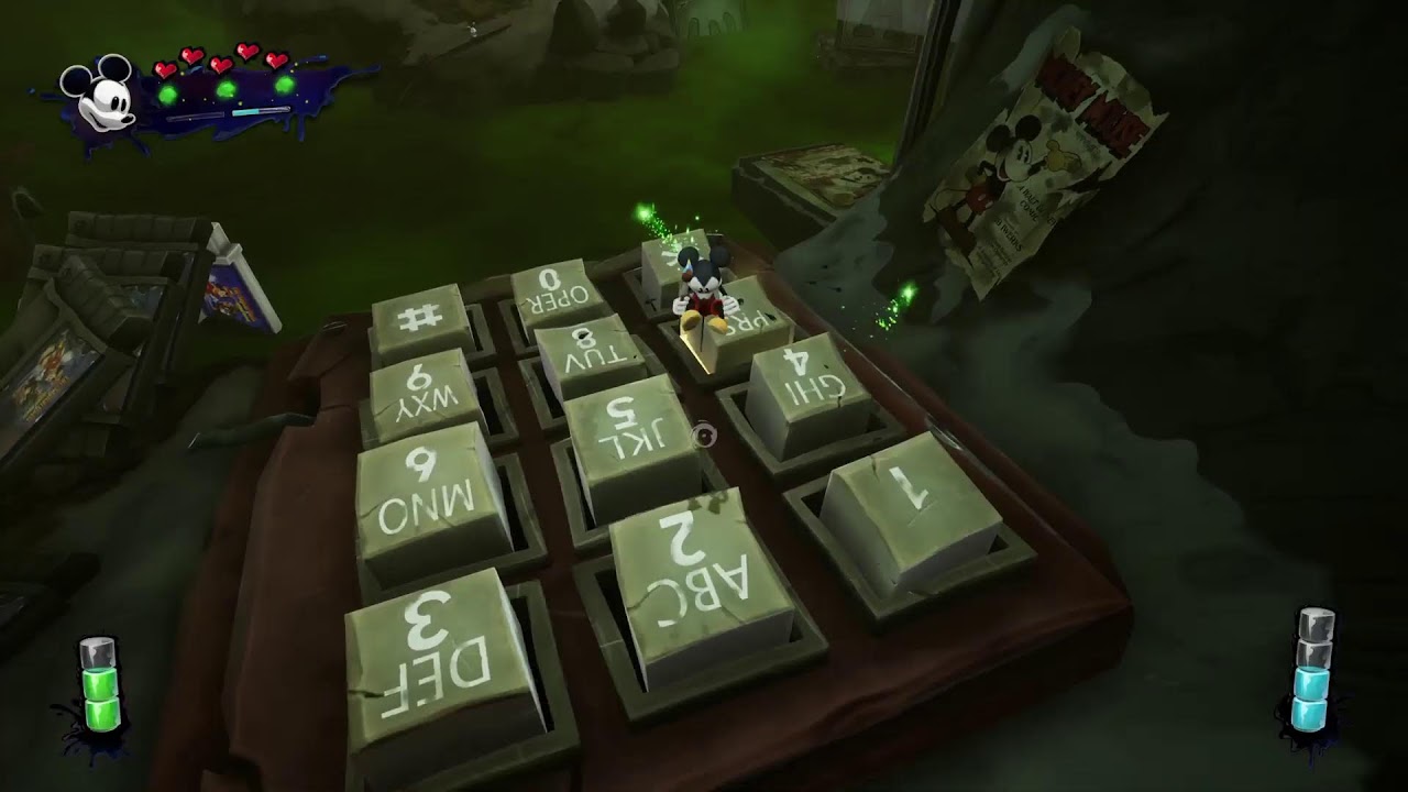 Taking a hit every sub, epic mickey!!