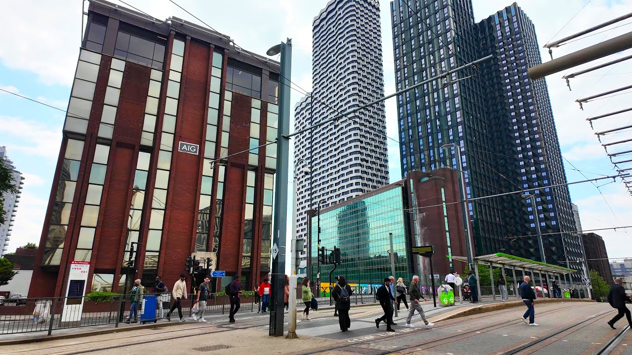 [4K] Croydon | London Walking Tour