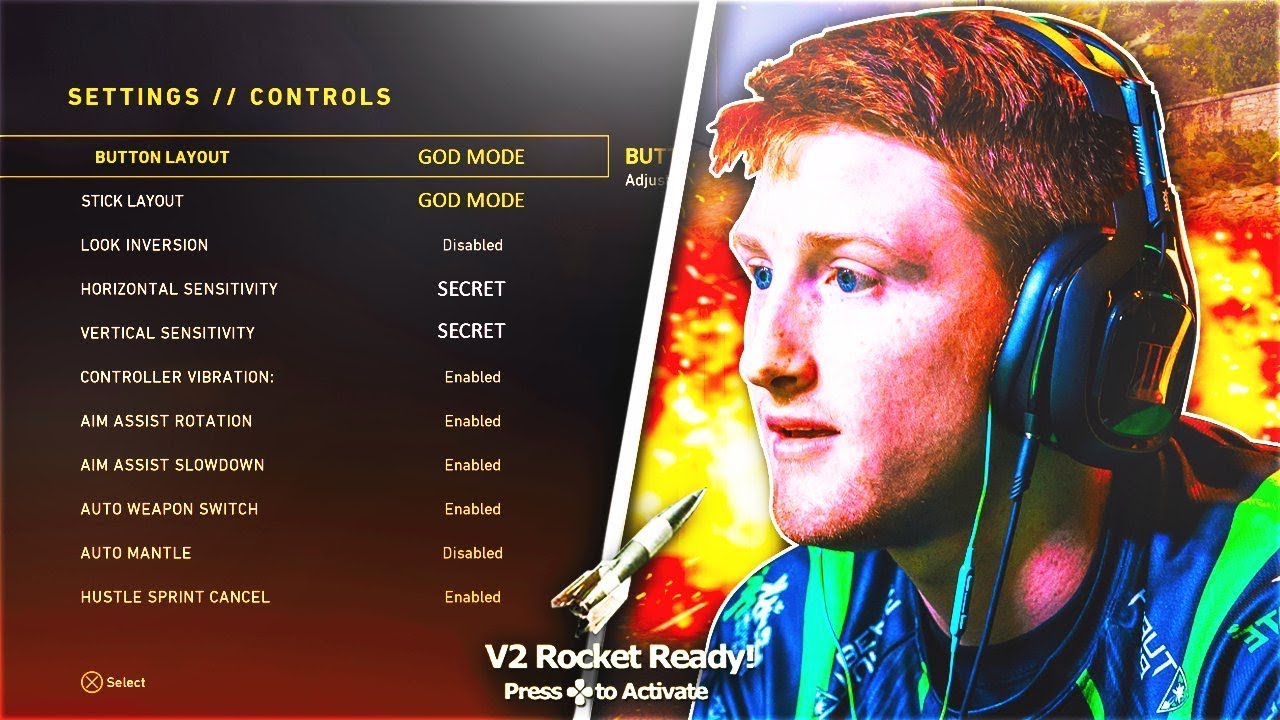 the PRO PLAYER SENSITIVITY SETTING.. 😎 (SECRET to GODLY AIM) - COD WW2