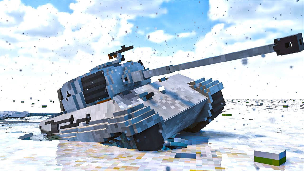 Tanks Break Mine Ice Field | Teardown