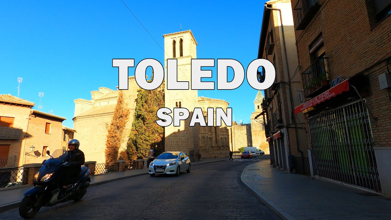 Toledo, Spain - Driving Tour 4K