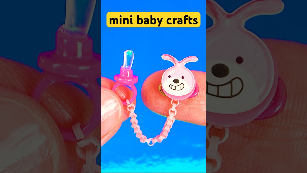 4 DIY mini Baby crafts