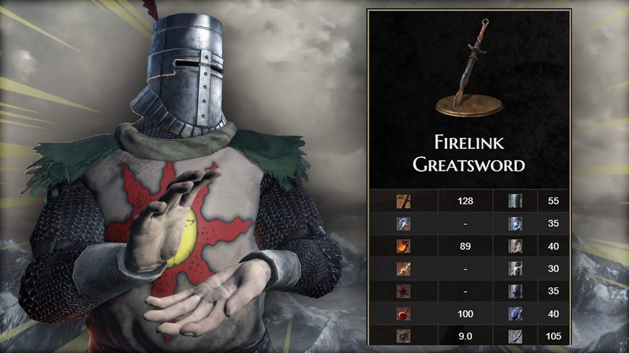 Firelink Greatsword просто УДИВИТЕЛЬНЫЙ