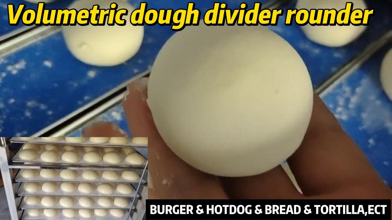 Volumetric 5 rows dough divider rounder machine | QLDR-5