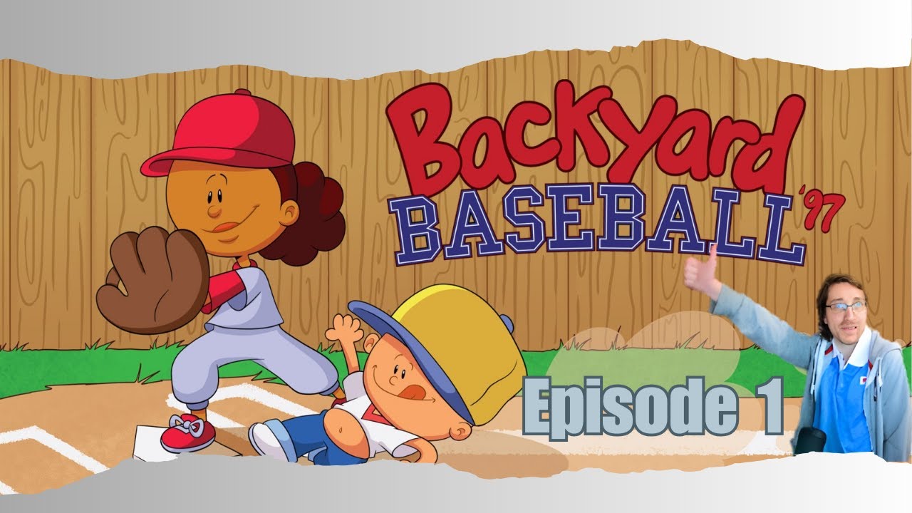 Dinger Sunday! | Backyard Baseball 97 episode 1 | Twitch VOD (PS5)