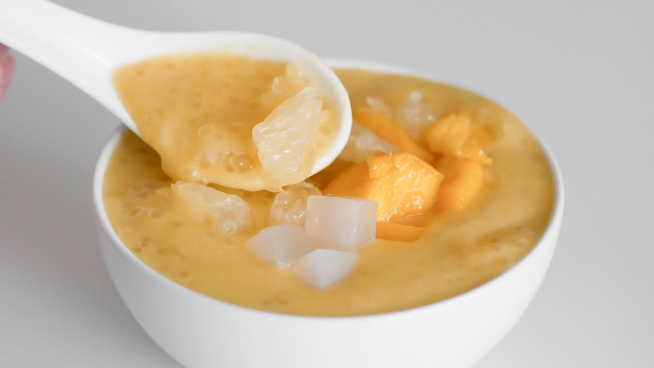 Mango Pomelo Sago // Hong Kong dessert 🥭