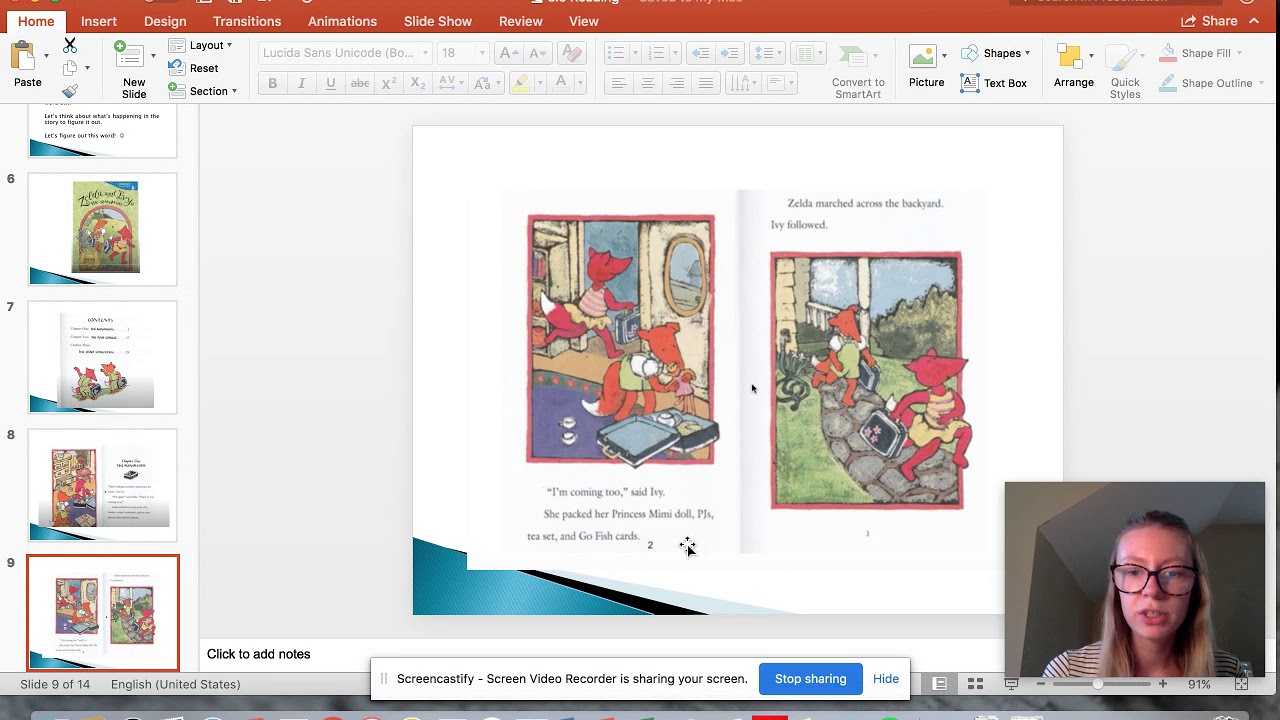 Readers Think About the Story to Problem-Solve Words