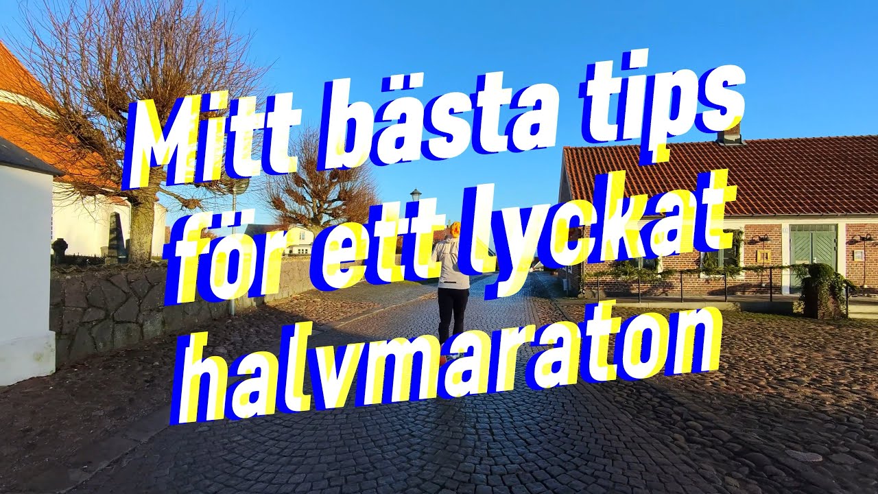 Min strategi för ett stabilt halvmaraton