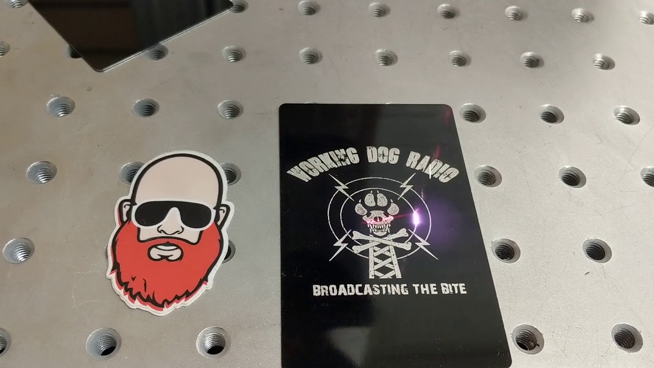 Laser Engraved Metal Business Card