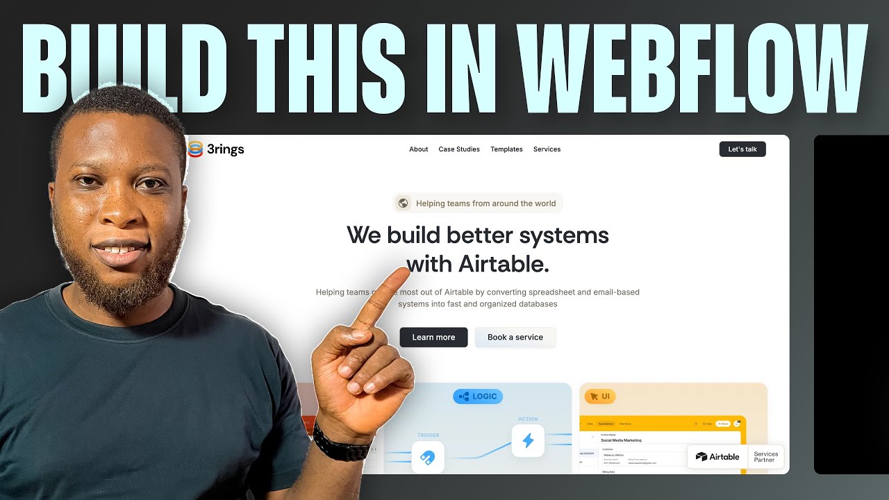 Webflow Tutorial: Build This Homepage From Scratch [Step-by-Step]