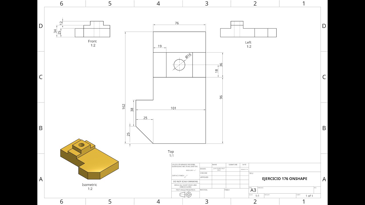 EJERCICIO 176 ONSHAPE