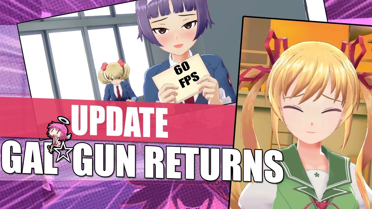 Gal Gun Returns 60 FPS update