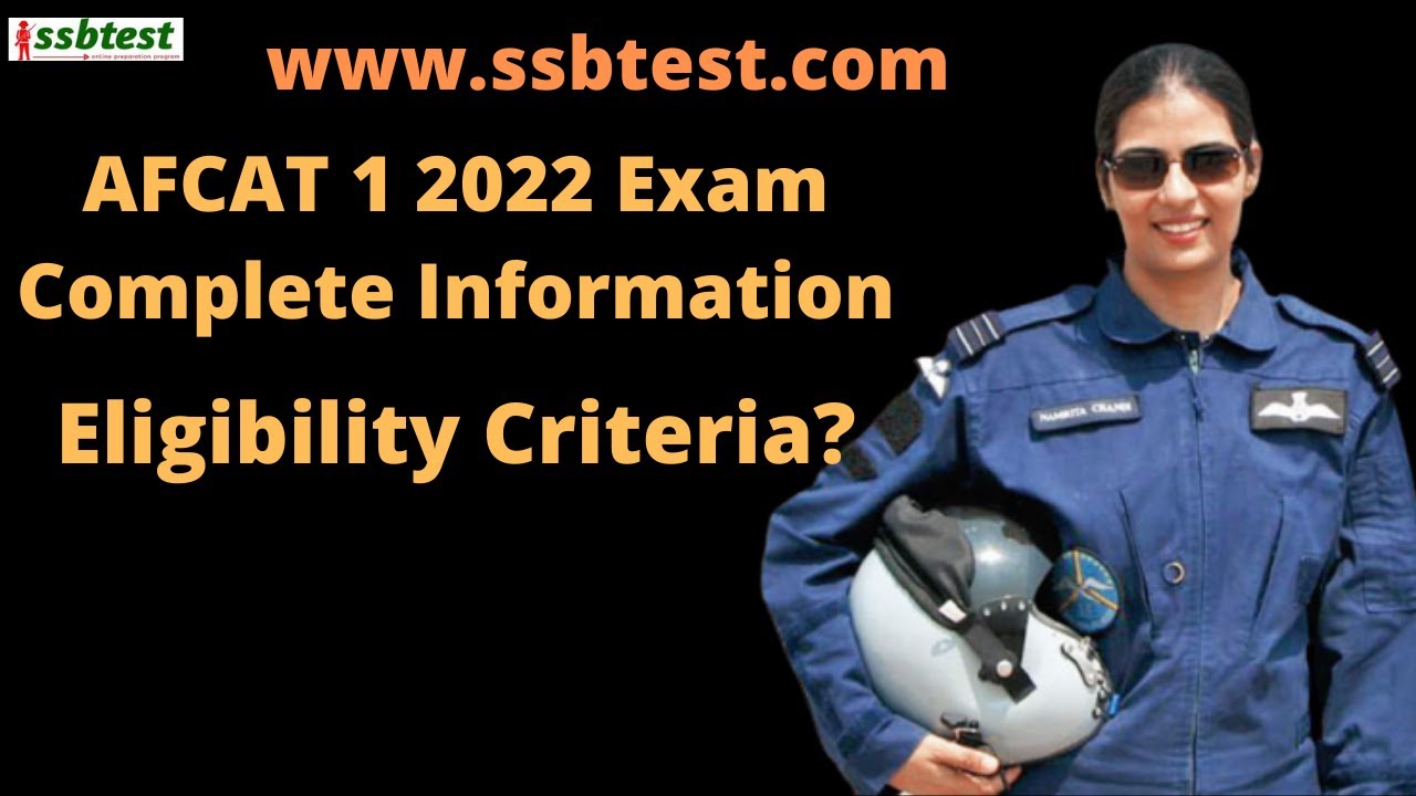 AFCAT 1 2022 Application Form Complete Details