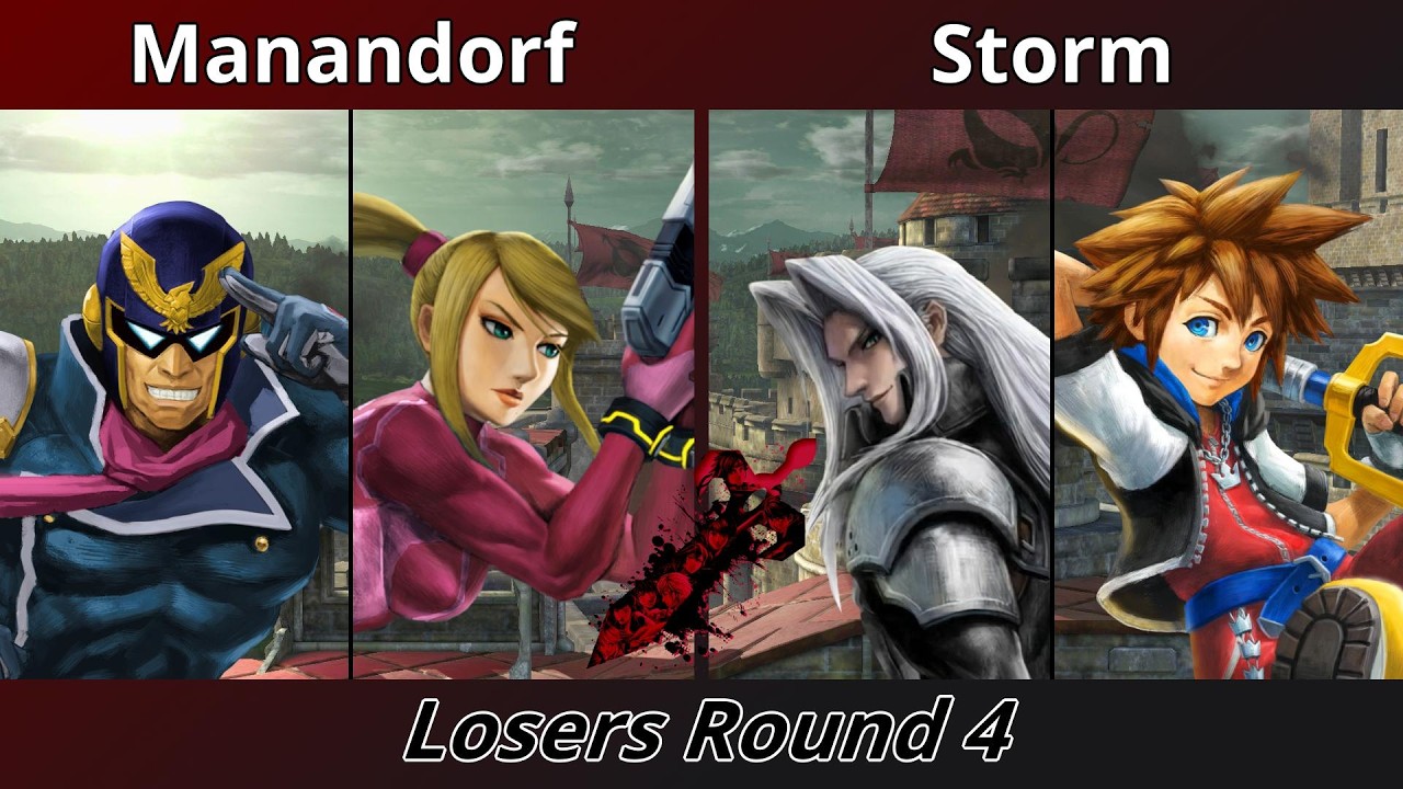 Castle Siege 113 - Losers Round 3 - Storm (Sephiroth, Sora) vs Manandorf (Captain Falcon, ZSS)