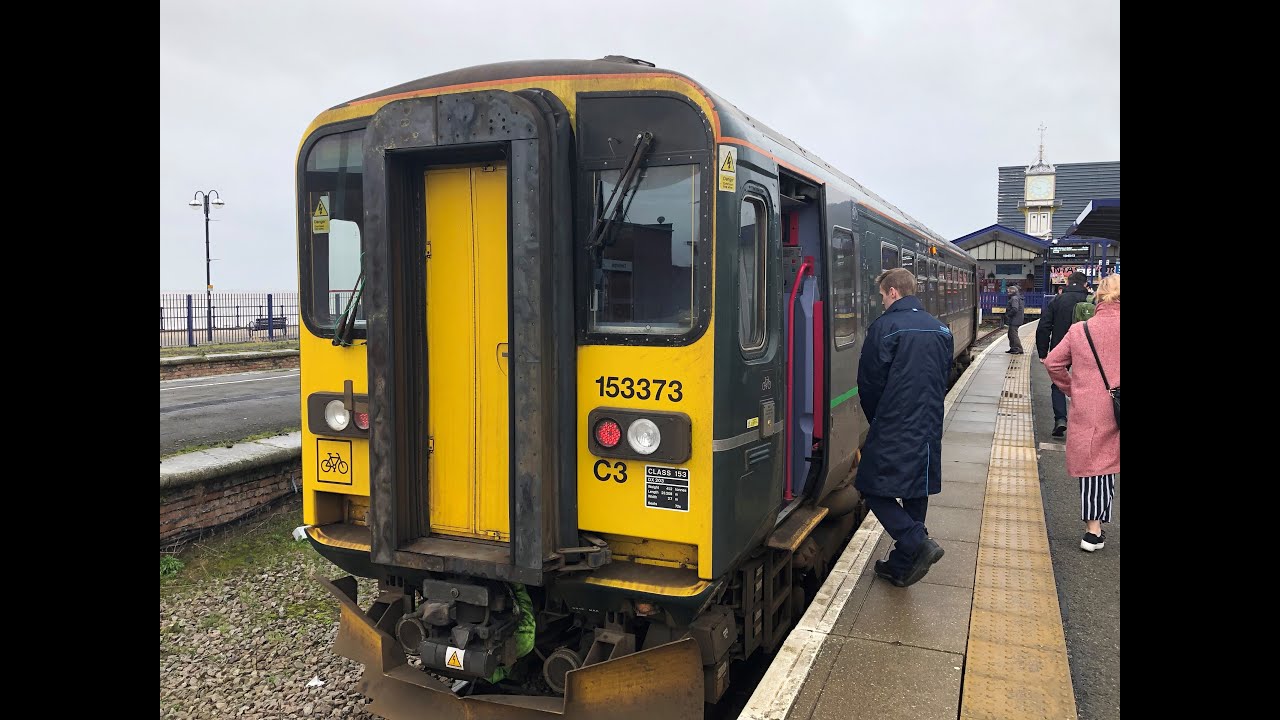 Northern 153 Trains - Cleethorpes to Barton on Humber Rail Ride
