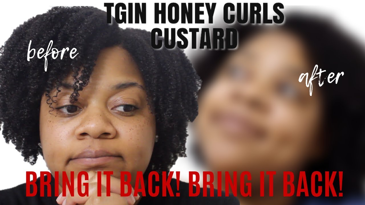 Bring It Back | TGIN Honey Curls Custard on Type 4 Braid Out