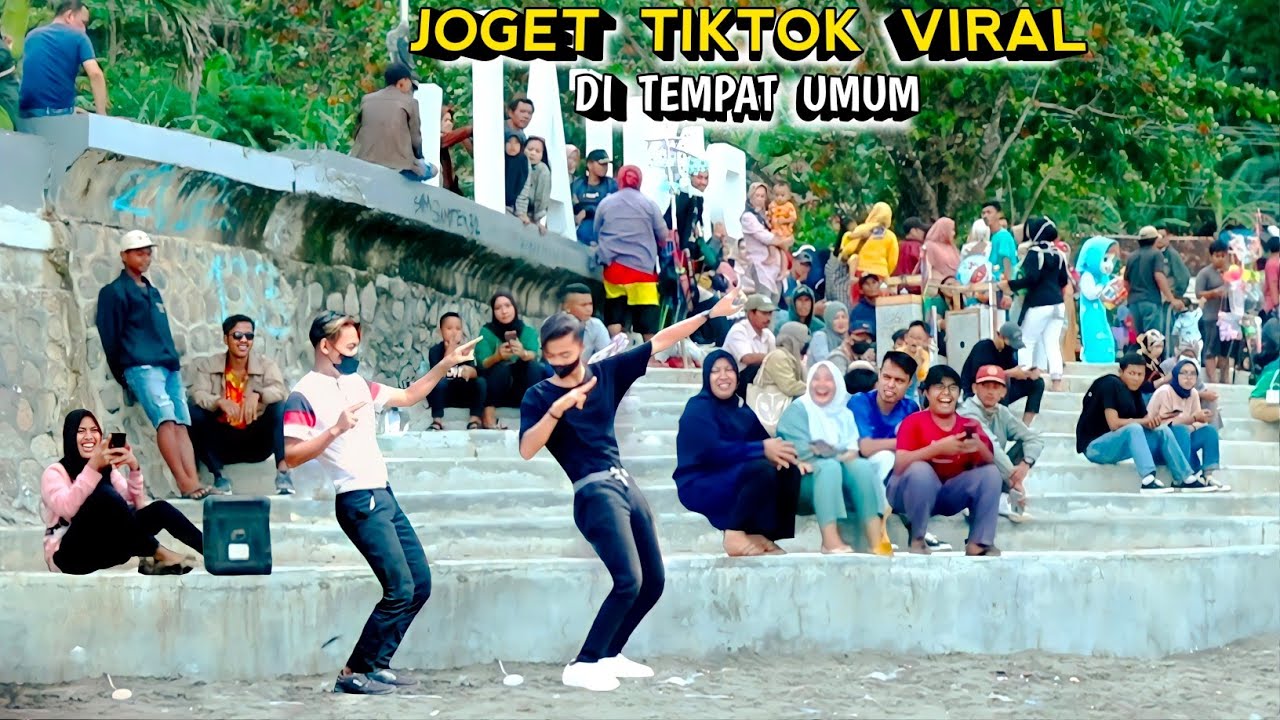 JOGET TIKTOK VIRAL DI TEMPAT UMUM.. NGAKAK PARAH