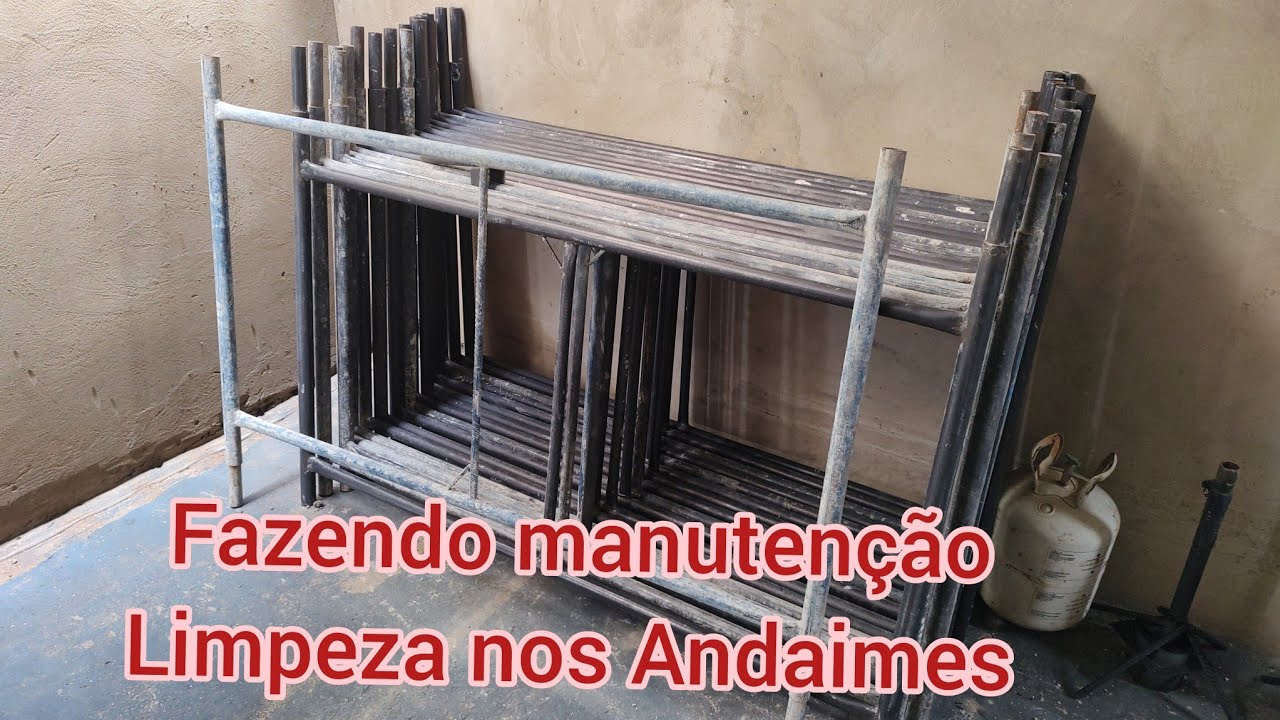 Ganhe dinheiro com locação de Andaimes, manutenção e limpeza