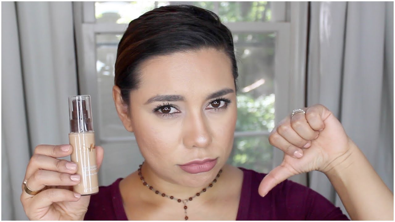SheaMoisture Weightless Shea Serum Foundation | Review  & Demo | Lulubella83