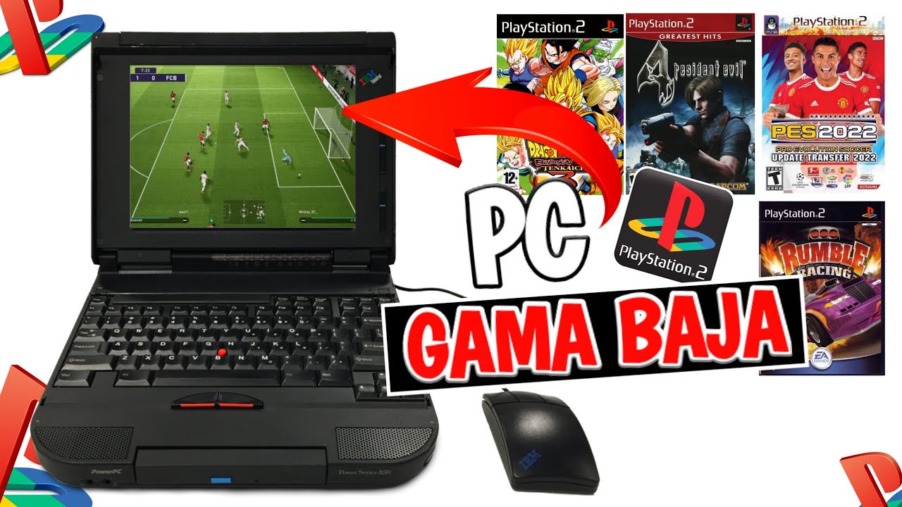 CORRE! 🚨 EMULADOR DE PS2 PARA PC DE BAJOS RECURSOS!!! 🔴Nuevo EMULADOR para PC GAMA BAJA