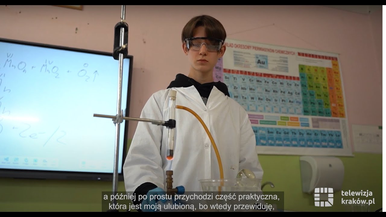 Szymon – chemiczny geniusz z krakowskiej szkoły podstawowej