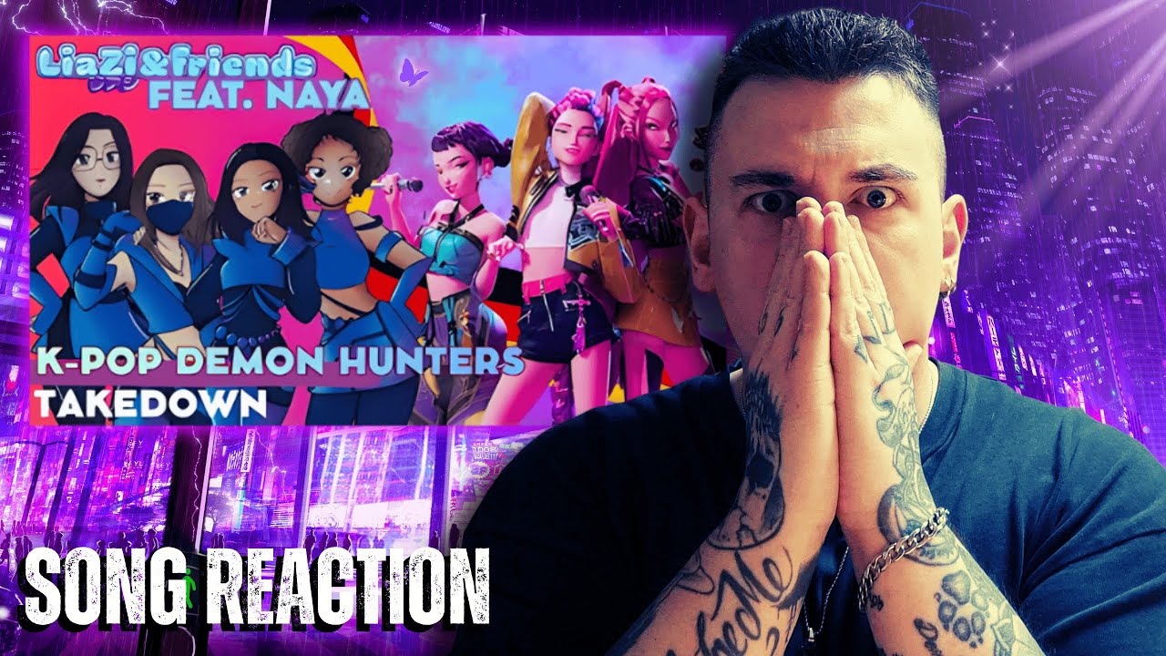 🎶 LiaZi & Friends feat. Naya - Takedown (German Cover) | Hermi693 Reaction | Kpop Demon Hunters 🎶