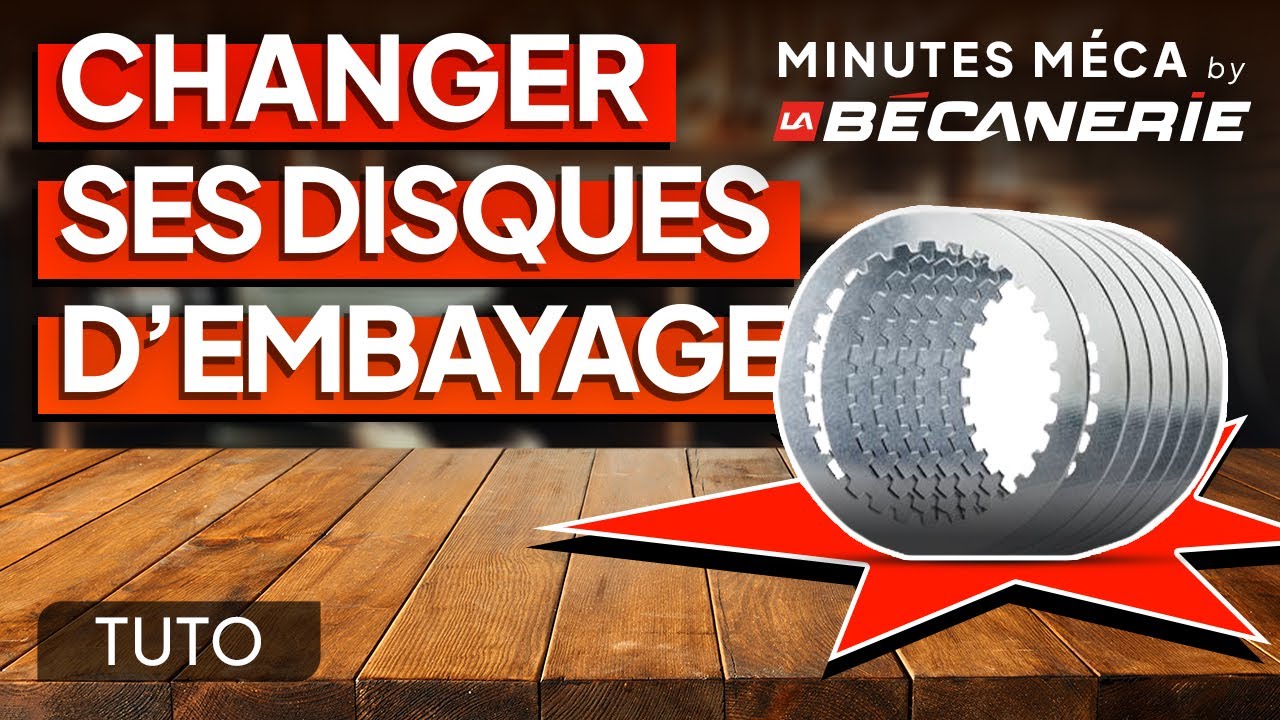 Comment changer son embrayage moto ?  - TUTO MECA
