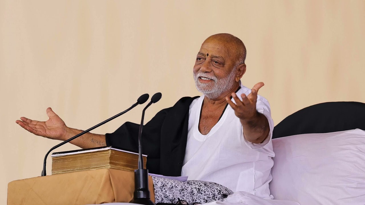 MORARIBAPU RAM KATHA |हमारी शांति हमारे भीतर ही है|
