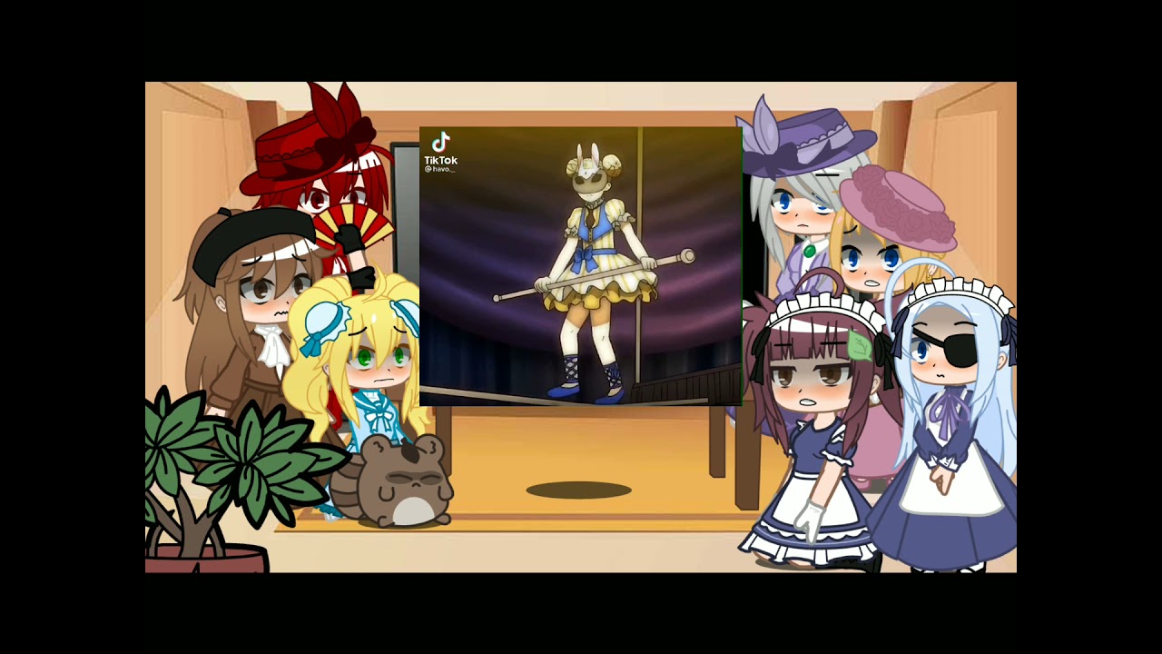 °.•☆°•°.Female Black butler characters react to tik tok.°•☆.°•