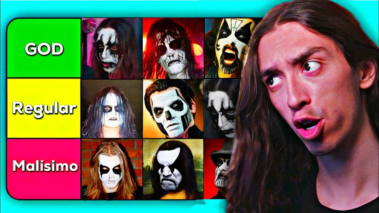 El Peor y Mejor Maquillaje de Metaleros Famosos (Black Metal)
