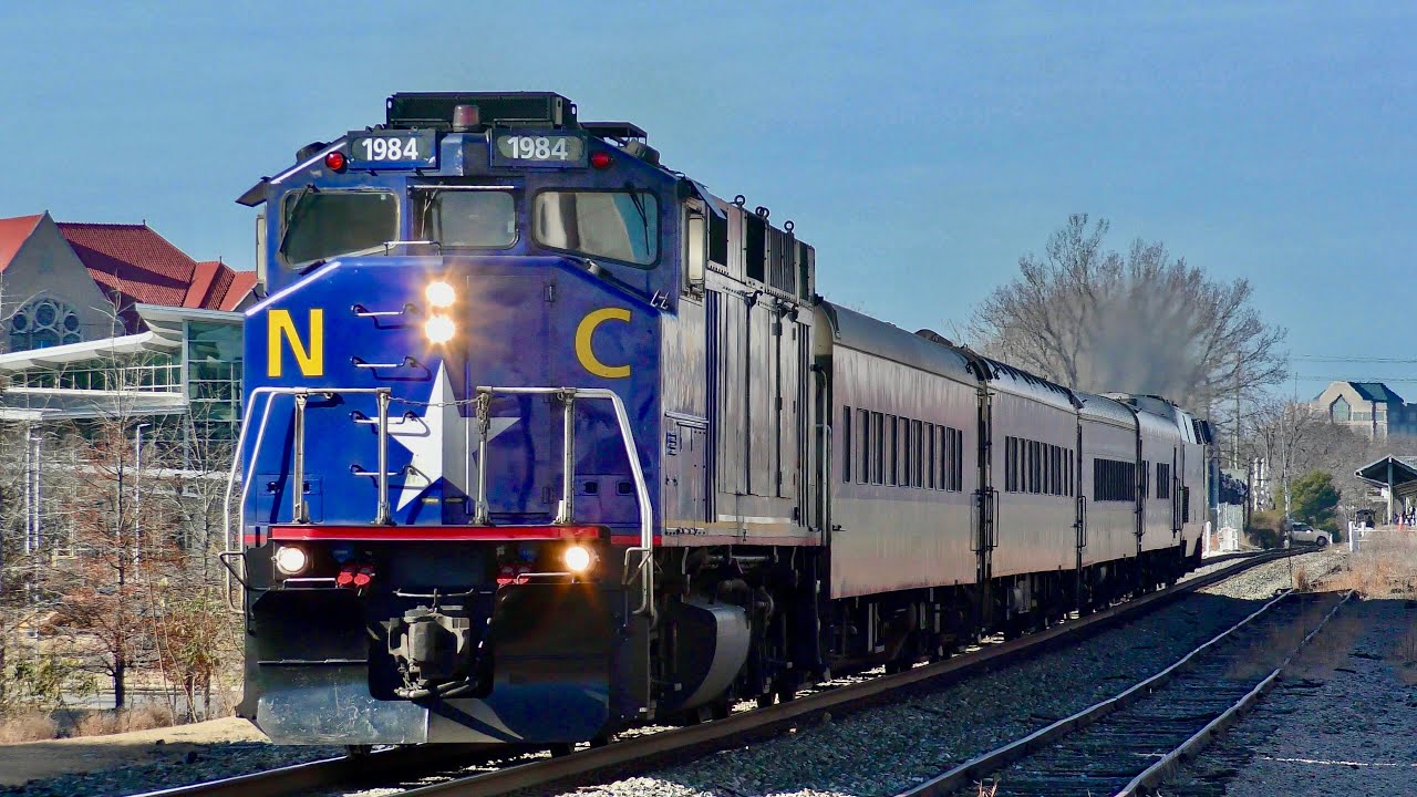 Amtrak Piedmont Trains in Durham & Morrisville, NC