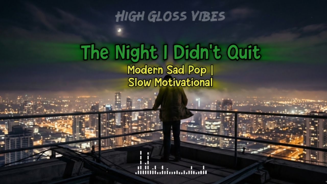 The Night I Didn’t Quit – Emotional Sad Pop Ballad | Inspirational Vibes Song About Never Giving Up