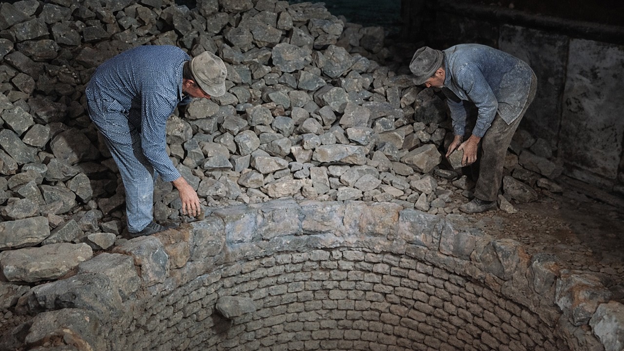 An Old Lime Kiln Roars Back to Life After Decades Idle