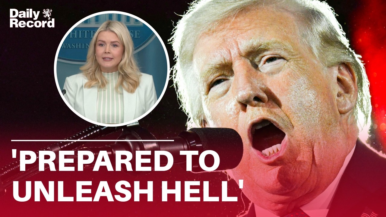 Donald Trump is 'prepared to UNLEASH HELL' as Iran talks 'have not hit dead end', says White House