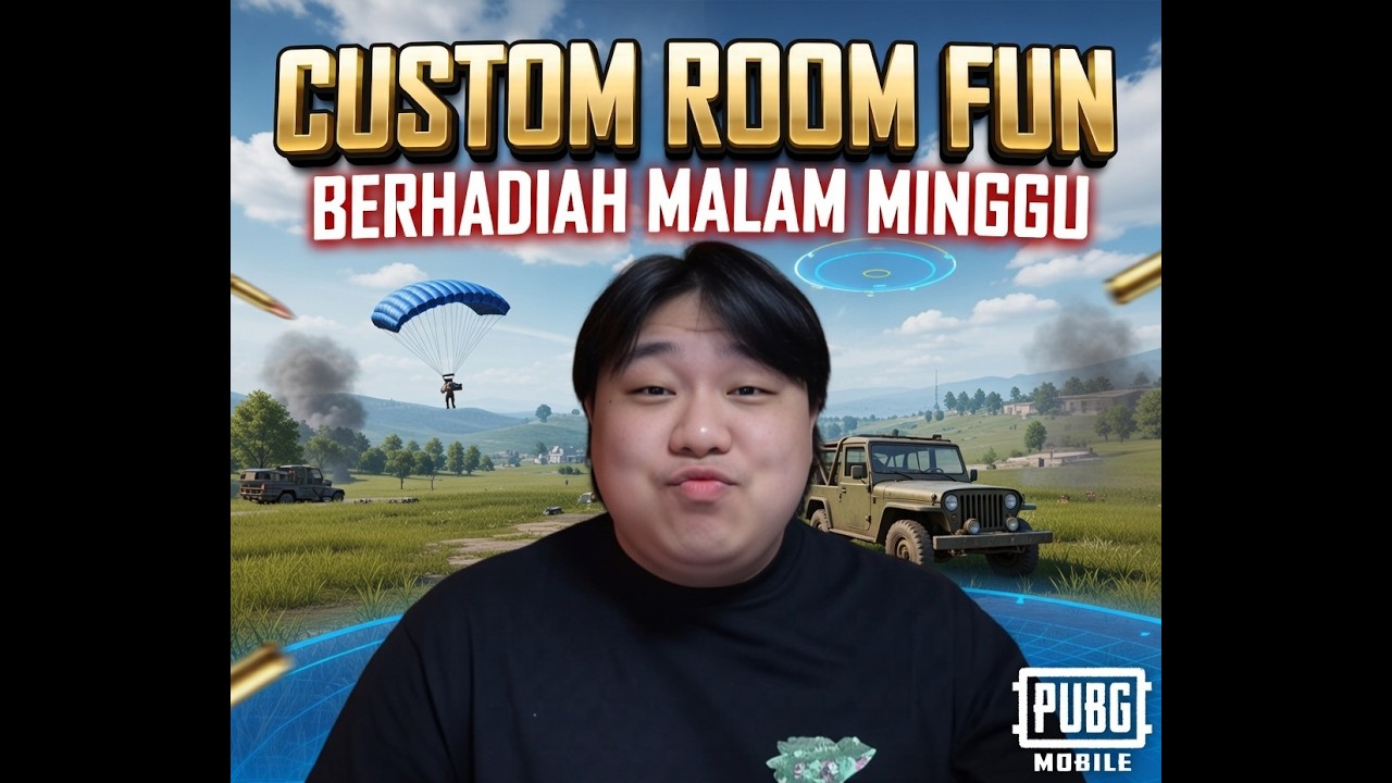 CUSTOM ROOM FUN BERHADIAH MALAM MINGGU | GURU RICS LIVE PUBG MOBILE