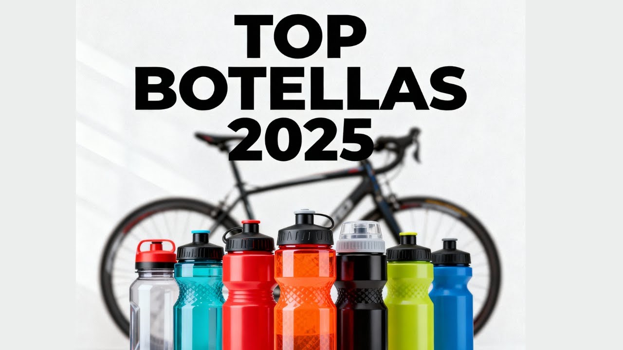Mejor Botella Agua Deportiva 2025 🚴 | TOP Botellas para Bicicleta Calidad-Precio