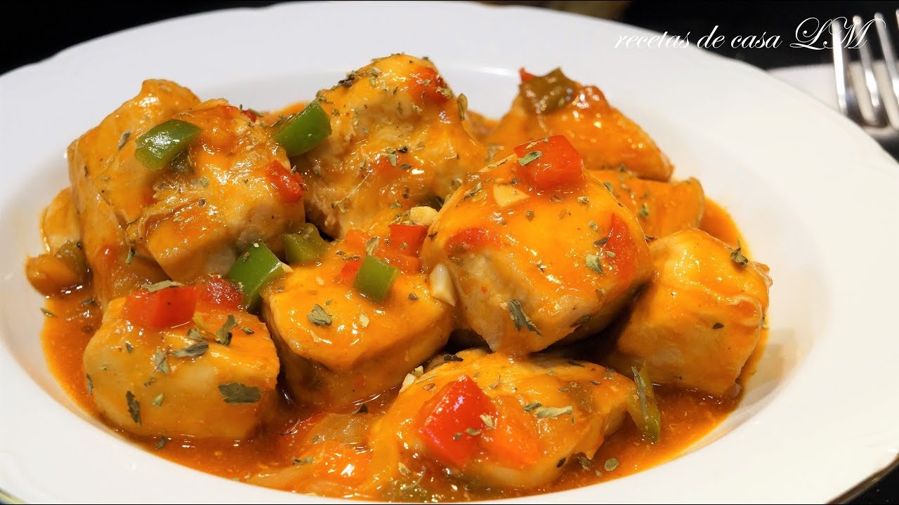 POLLO GUISADO RECETA F&Aacute;CIL Y R&Aacute;PIDA