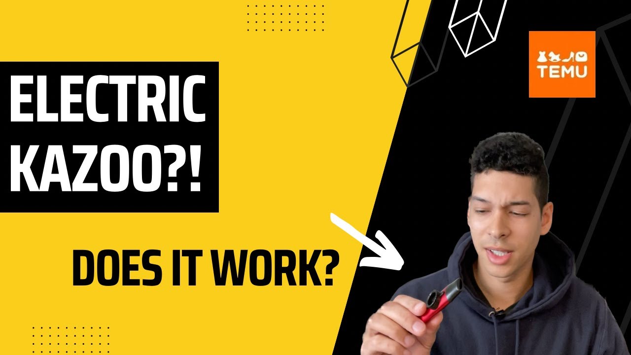 I Bought An Electric Kazoo From Temu! Does it Work?