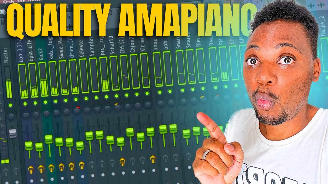 Как сводить качественные биты Amapiano в FL Studio