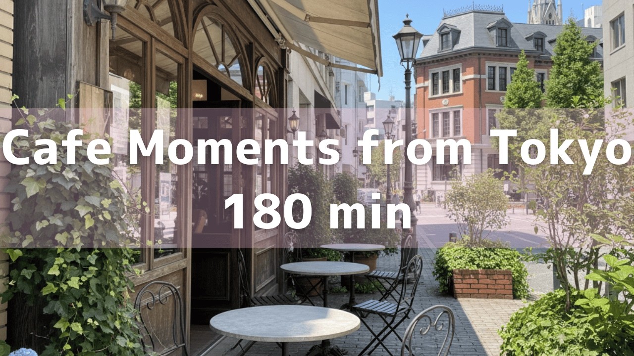 Tokyo Brick Street Retro Café BGM | 180min Relaxing Piano & Japanese Instruments