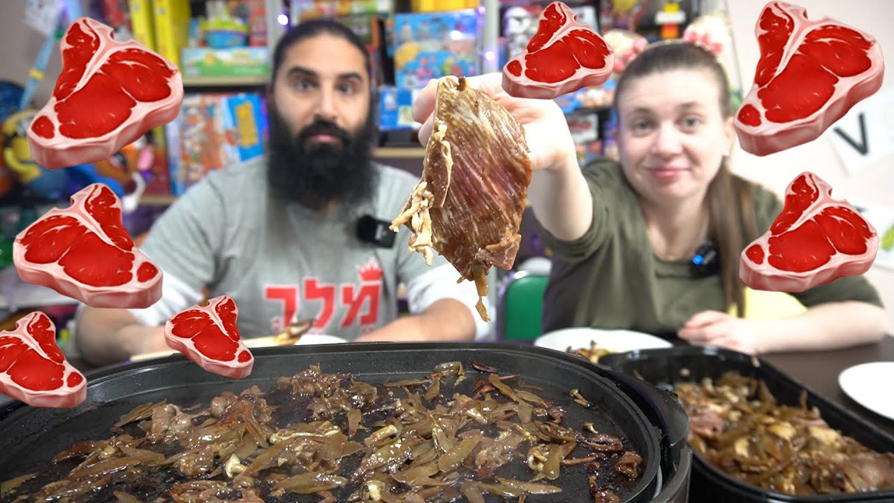 שעת סיפור מיפן! עושים מוקבאנג יאקיניקו 🍖🥩יותר 1000 גרם בשר!
