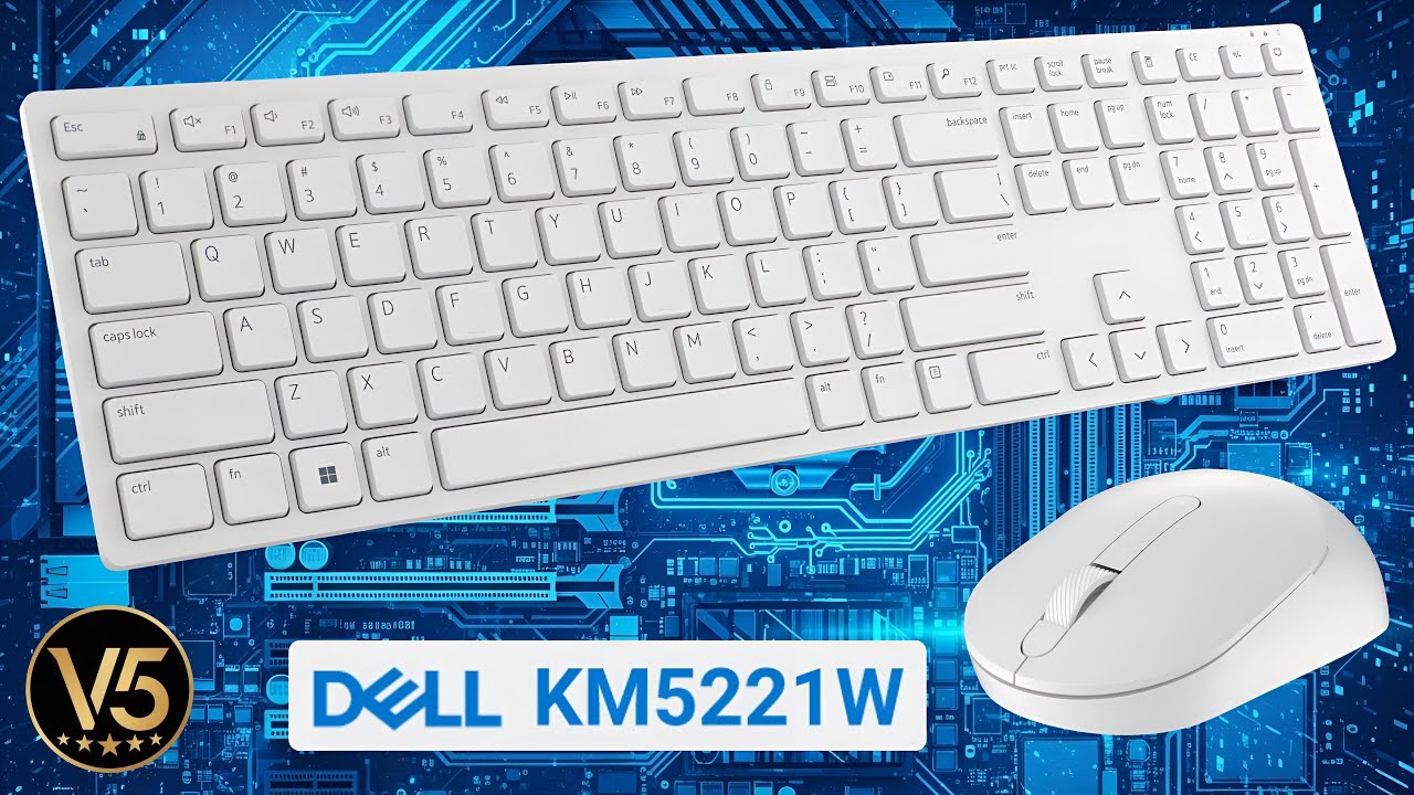 🖱️⌨️ SETUP NÍVEL PRO! TECLADO E MOUSE SEM FIO DELL KM5221W! ⌨️🖱️