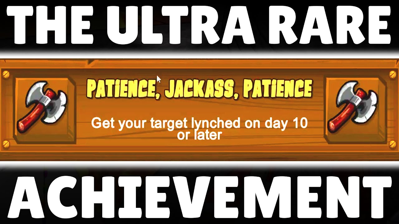 I Finally Got The ULTRA RARE Achievement | Town of Salem