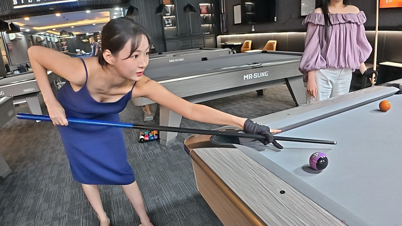 베트남에서 미시룩 입고 당구를 치면 벌어지는 일