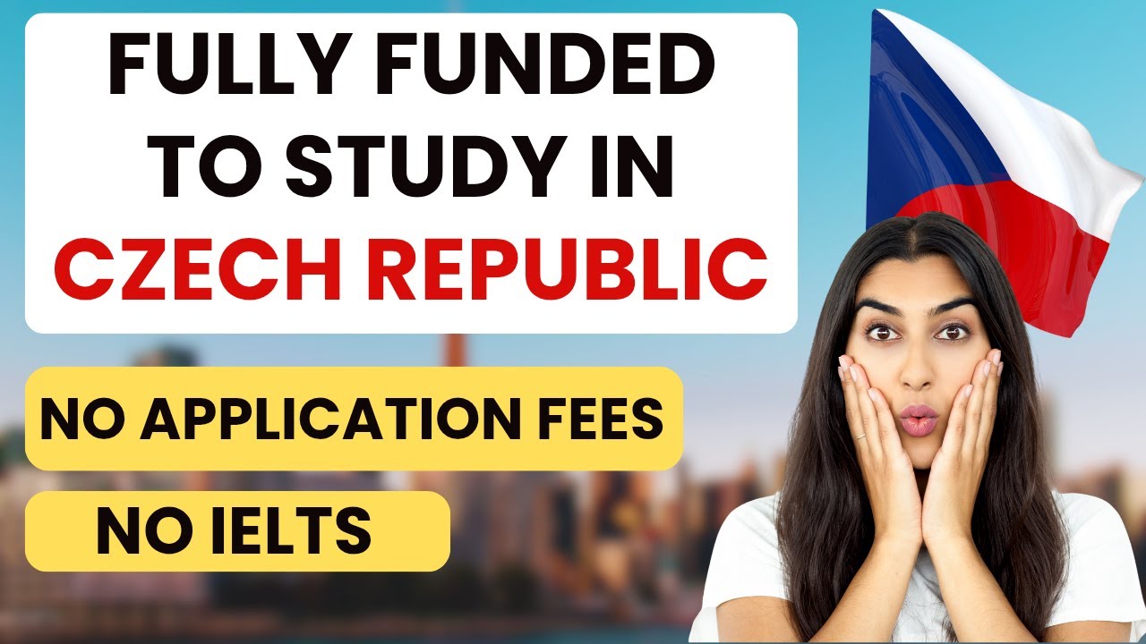 Fully Funded Scholarship In Czech Republic 🇨🇿 2026 - No IELTS, No Application Fee | Apply Now