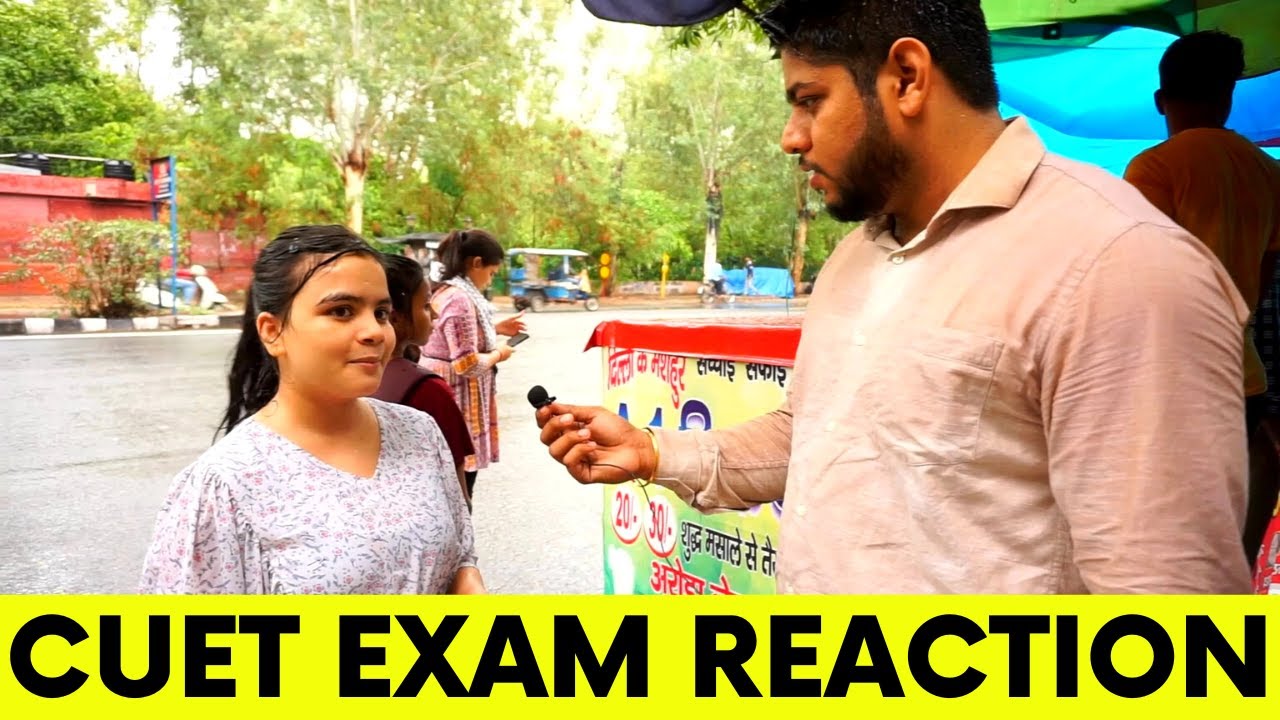 CUET Exam Reaction 🔴 CUET Exam review Difficulty level 💥